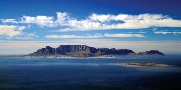 Golden Triangle Safari Cape Town aerial view