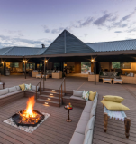 Royal Botswana Safari with Victoria Falls Old Drift Lodge boma