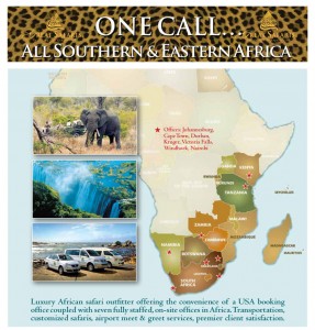 One Call... All Southern & Eastern Africa