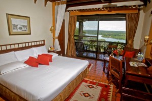 Paraa Safari Lodge bedroom
