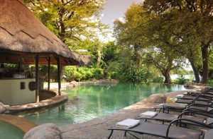 Chobe Marina Lodge pool