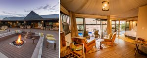 Old Drift Lodge boma and tented suite