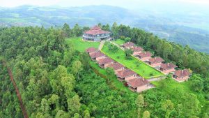Nyungwe Top Hill View Hotel aerial view